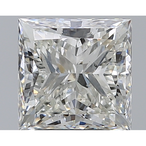3.50 Carat Princess Loose Diamond, I, SI1, Super Ideal, GIA Certified