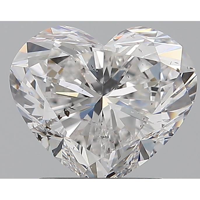 1.61 Carat Heart Loose Diamond, E, SI2, Super Ideal, GIA Certified | Thumbnail
