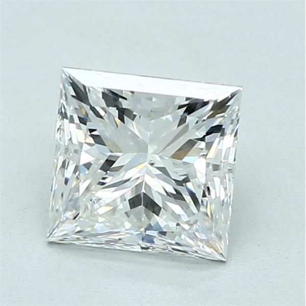1.50 Carat Princess Loose Diamond, E, SI1, Super Ideal, GIA Certified | Thumbnail
