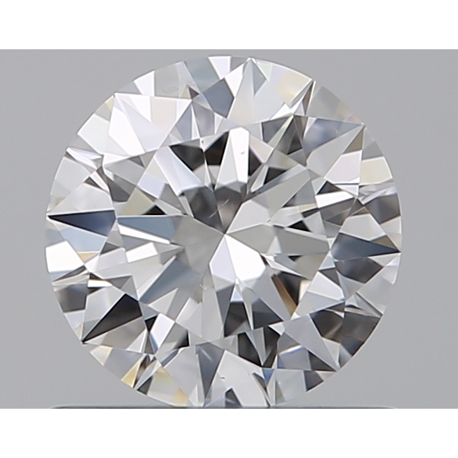0.61 Carat Round Loose Diamond, E, VS2, Ideal, GIA Certified | Thumbnail