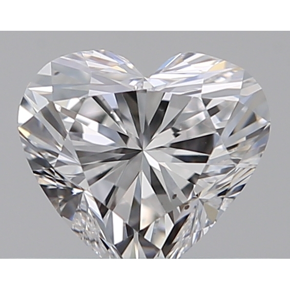 0.31 Carat Heart Loose Diamond, D, VS2, Ideal, GIA Certified