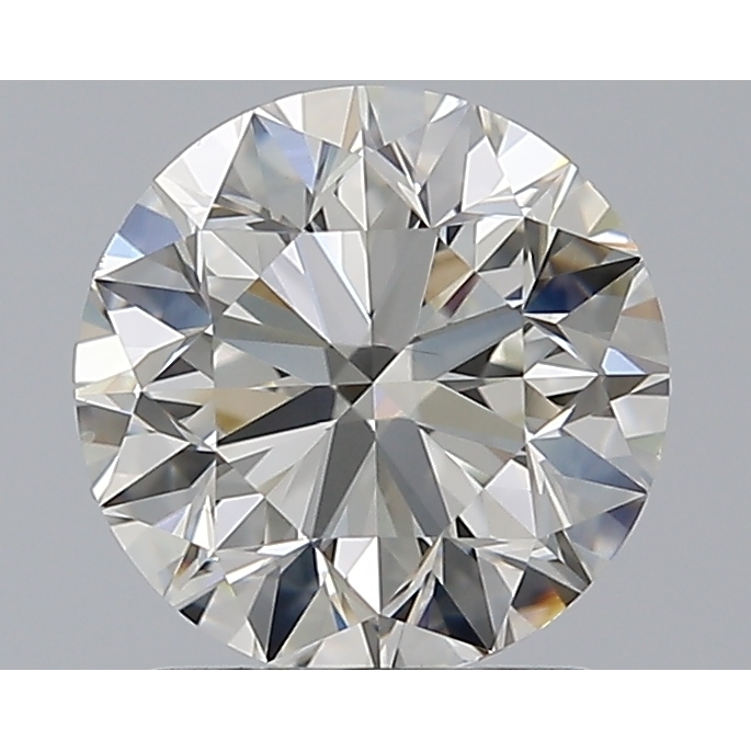1.51 Carat Round Loose Diamond, I, VS2, Excellent, GIA Certified | Thumbnail