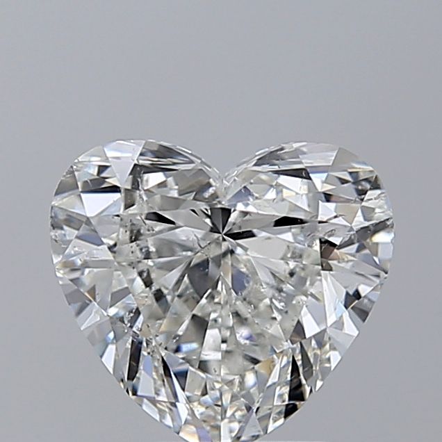 1.66 Carat Heart Loose Diamond, H, SI2, Super Ideal, GIA Certified | Thumbnail