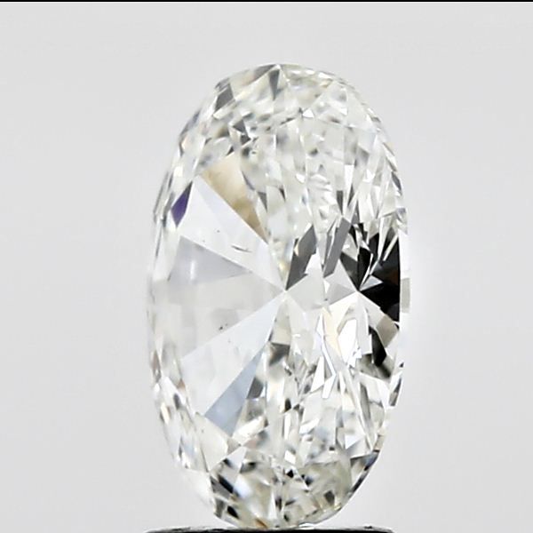 0.50 Carat Oval Loose Diamond, J, SI1, Ideal, GIA Certified