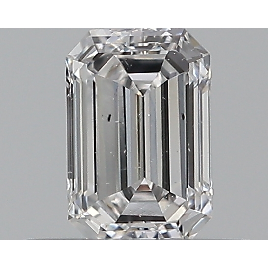 0.31 Carat Emerald Loose Diamond, D, SI1, Excellent, GIA Certified