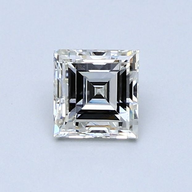0.66 Carat Asscher Loose Diamond, I, VVS2, Good, GIA Certified