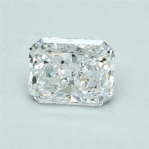 1.02 Carat Radiant Loose Diamond, D, SI2, Very Good, GIA Certified | Thumbnail