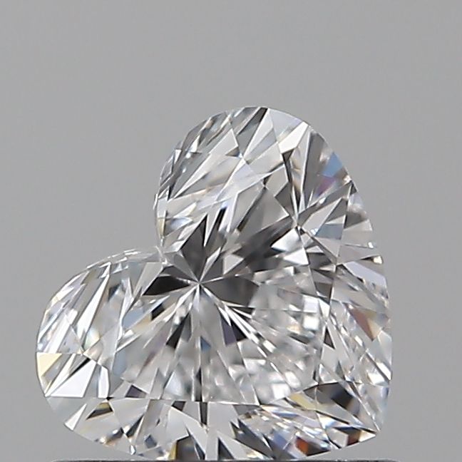 0.60 Carat Heart Loose Diamond, D, VVS2, Excellent, GIA Certified | Thumbnail