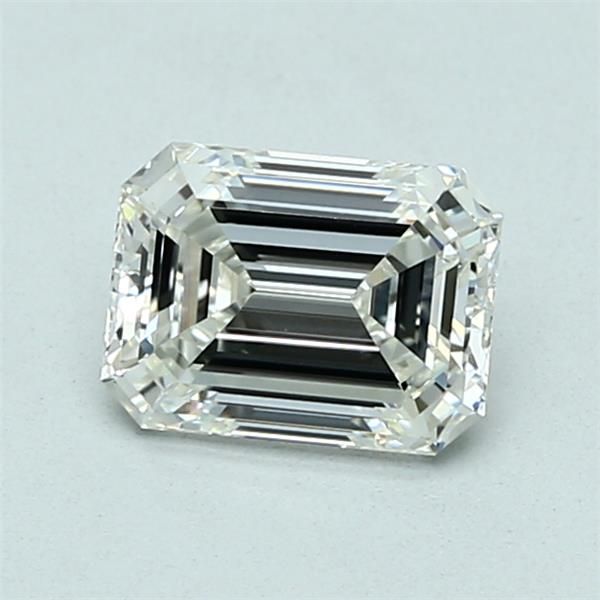 1.02 Carat Emerald Loose Diamond, I, VVS1, Super Ideal, GIA Certified | Thumbnail