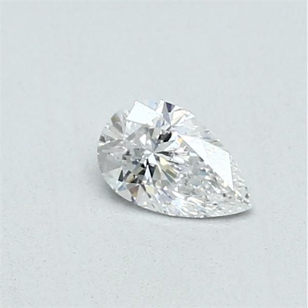 0.33 Carat Pear Loose Diamond, D, SI2, Ideal, GIA Certified | Thumbnail