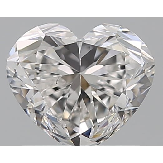 1.00 Carat Heart Loose Diamond, E, VS2, Super Ideal, GIA Certified