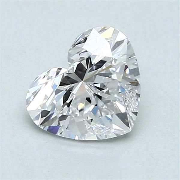 1.02 Carat Heart Loose Diamond, D, VS2, Super Ideal, GIA Certified