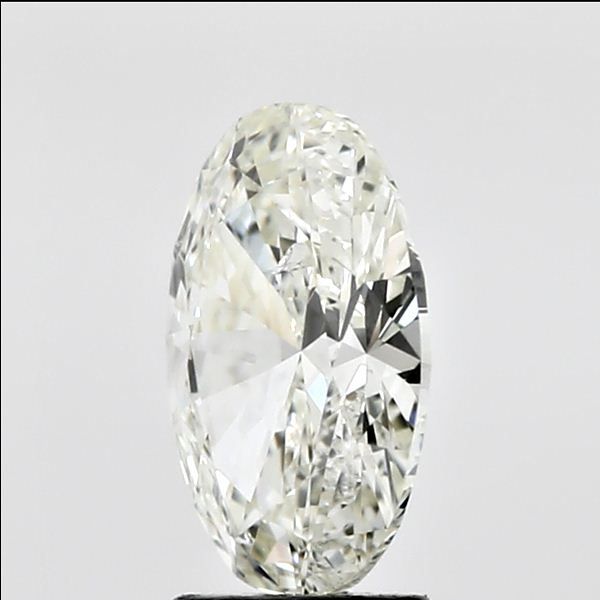 0.50 Carat Oval Loose Diamond, L, I1, Ideal, GIA Certified | Thumbnail