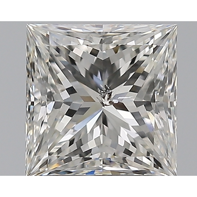 2.01 Carat Princess Loose Diamond, H, SI2, Super Ideal, GIA Certified | Thumbnail