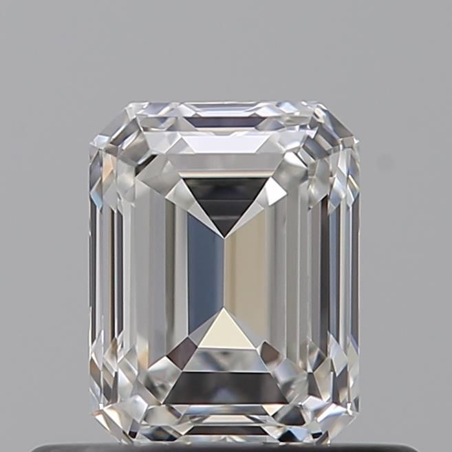 0.51 Carat Emerald Loose Diamond, F, IF, Ideal, GIA Certified