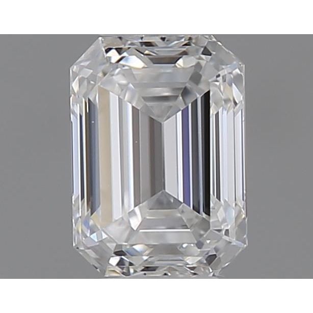 0.33 Carat Emerald Loose Diamond, F, VS1, Ideal, GIA Certified | Thumbnail