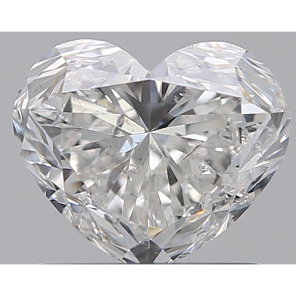 0.96 Carat Heart Loose Diamond, H, SI2, Excellent, GIA Certified