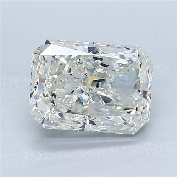 1.74 Carat Radiant Loose Diamond, J, SI1, Super Ideal, GIA Certified
