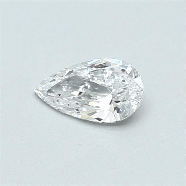 0.33 Carat Pear Loose Diamond, D, VS2, Excellent, GIA Certified