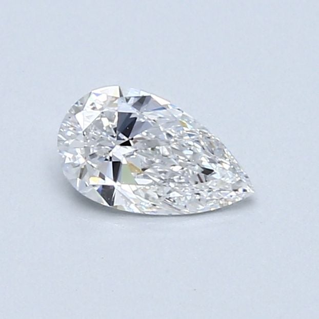 0.40 Carat Pear Loose Diamond, D, VVS1, Ideal, GIA Certified