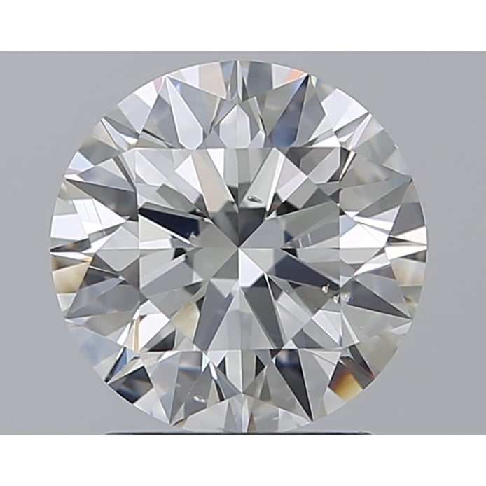 1.60 Carat Round Loose Diamond, H, SI1, Super Ideal, GIA Certified | Thumbnail