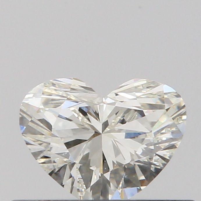 0.31 Carat Heart Loose Diamond, J, VVS1, Ideal, GIA Certified