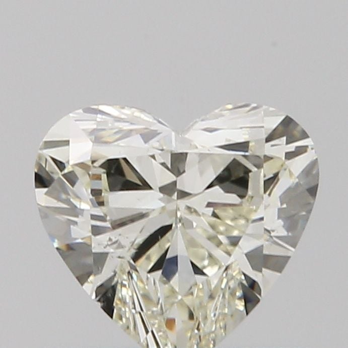 0.53 Carat Heart Loose Diamond, L, VS2, Ideal, GIA Certified | Thumbnail