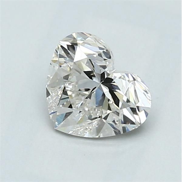 1.02 Carat Heart Loose Diamond, I, SI1, Ideal, GIA Certified | Thumbnail