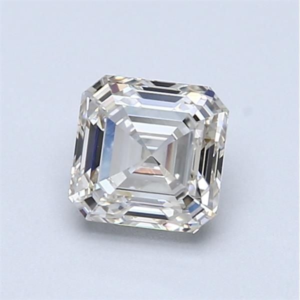 0.91 Carat Asscher Loose Diamond, L Faint Brown, VVS1, Ideal, GIA Certified