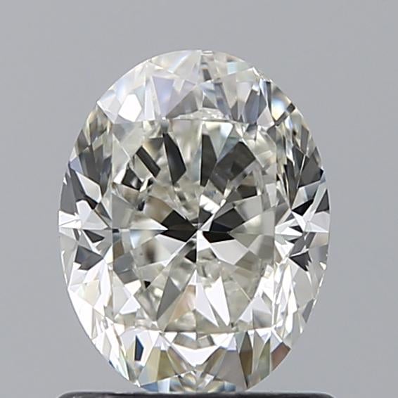 1.00 Carat Oval Loose Diamond, J, VS2, Excellent, GIA Certified