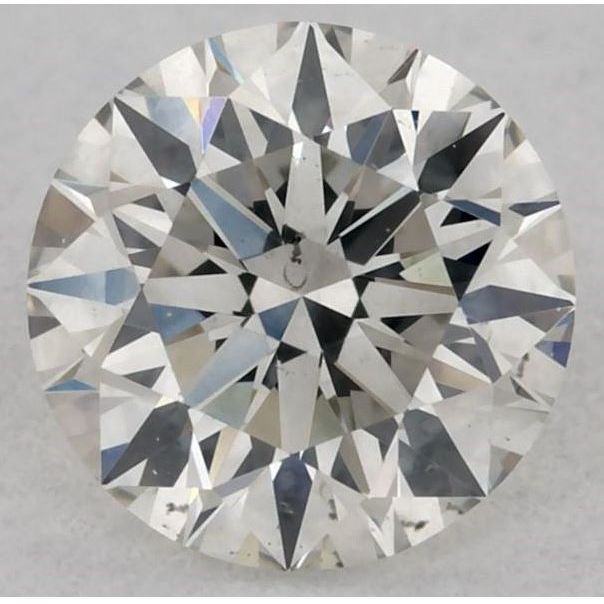 0.35 Carat Round Loose Diamond, J, SI2, Super Ideal, GIA Certified | Thumbnail