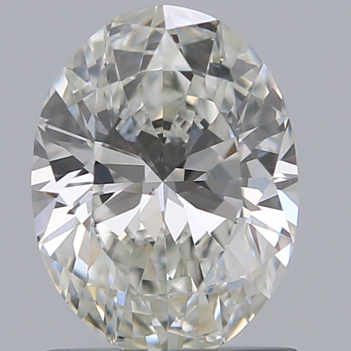 0.87 Carat Oval Loose Diamond, I, VS2, Super Ideal, GIA Certified | Thumbnail