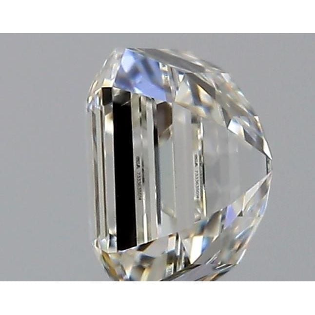 0.69 Carat Asscher Loose Diamond, J, VS1, Super Ideal, GIA Certified