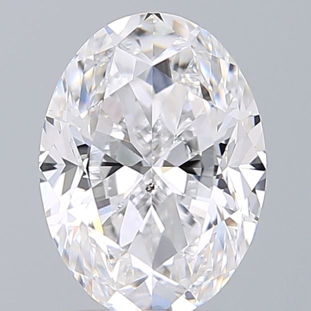 2.01 Carat Oval Loose Diamond, D, SI1, Ideal, GIA Certified