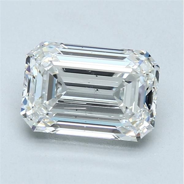 2.04 Carat Emerald Loose Diamond, G, SI1, Super Ideal, GIA Certified
