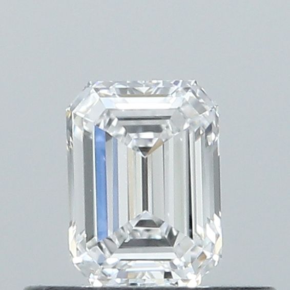0.33 Carat Emerald Loose Diamond, D, VVS2, Super Ideal, GIA Certified | Thumbnail