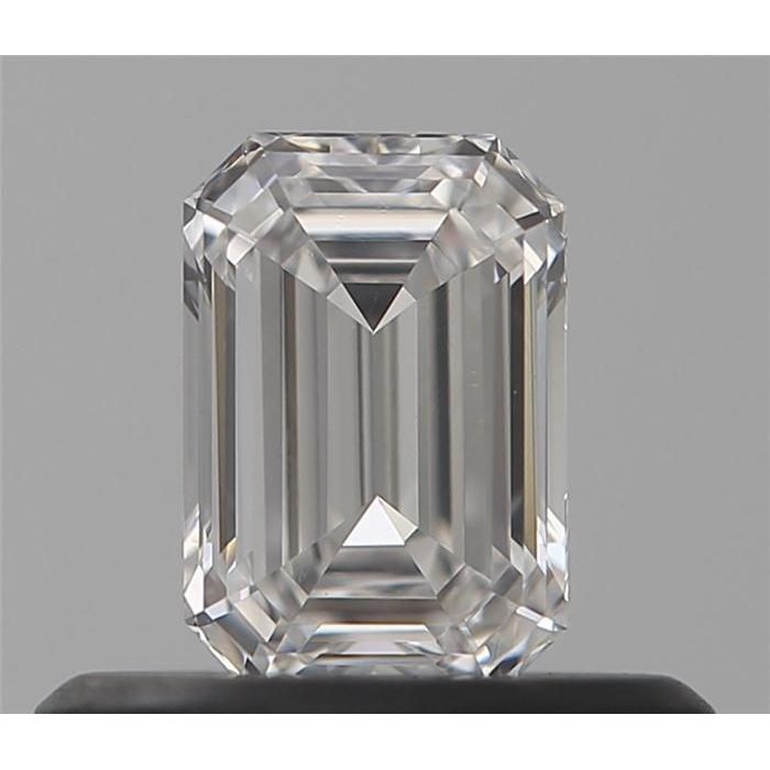 0.33 Carat Emerald Loose Diamond, D, VVS1, Ideal, GIA Certified | Thumbnail