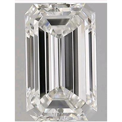 2.03 Carat Emerald Loose Diamond, H, VVS1, Super Ideal, GIA Certified