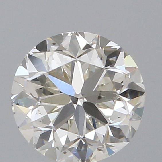 0.70 Carat Round Loose Diamond, J, SI1, Very Good, GIA Certified