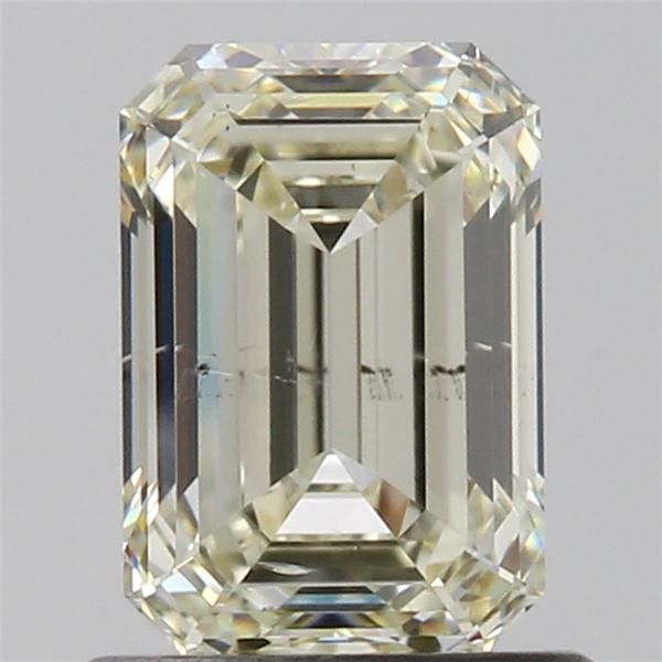 0.92 Carat Emerald Loose Diamond, M, SI1, Super Ideal, GIA Certified | Thumbnail