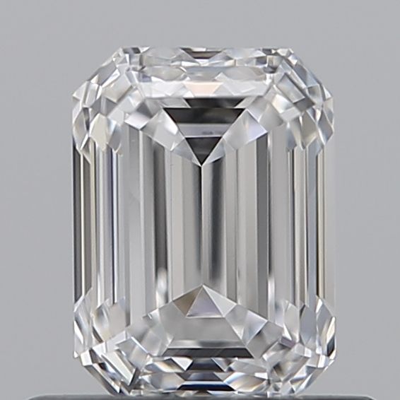 0.70 Carat Emerald Loose Diamond, D, VVS1, Excellent, GIA Certified