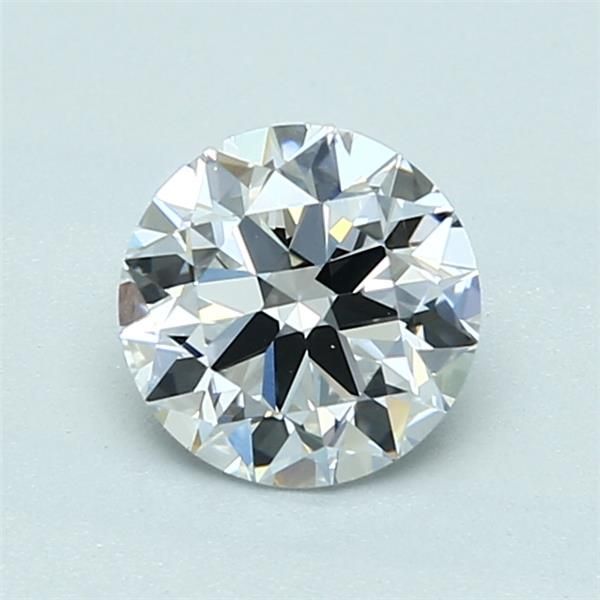 1.00 Carat Round Loose Diamond, D, VVS2, Super Ideal, GIA Certified