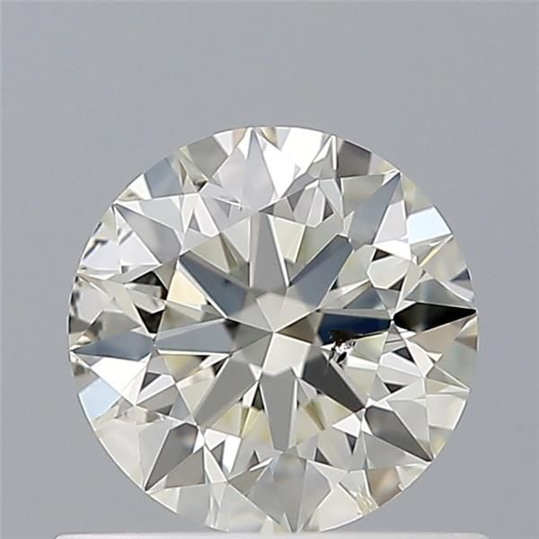 0.52 Carat Round Loose Diamond, K, SI2, Super Ideal, GIA Certified | Thumbnail