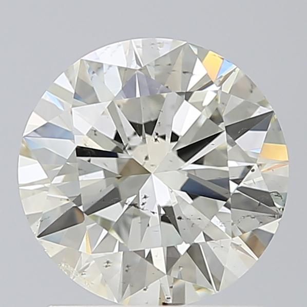 1.50 Carat Round Loose Diamond, K, SI2, Ideal, GIA Certified