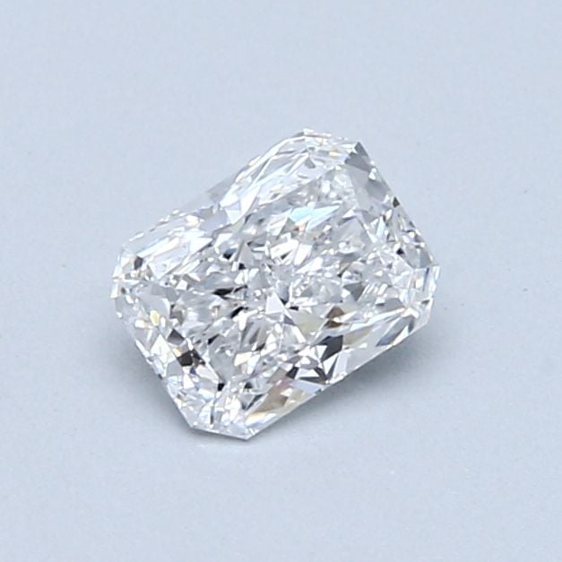 0.54 Carat Radiant Loose Diamond, D, SI1, Good, GIA Certified | Thumbnail