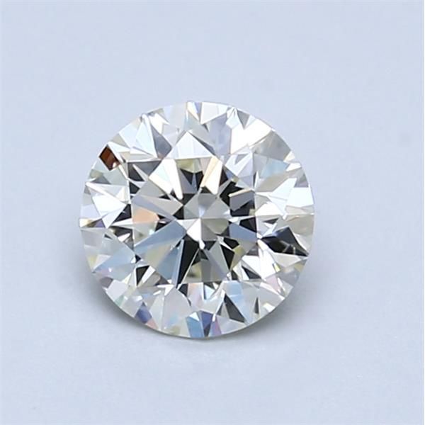 0.72 Carat Round Loose Diamond, K, VVS2, Super Ideal, GIA Certified