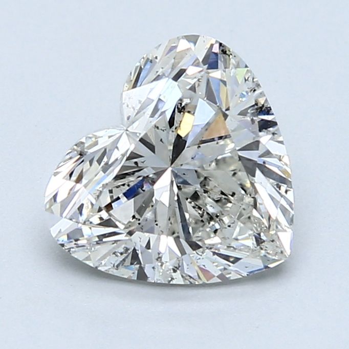 2.01 Carat Heart Loose Diamond, I, SI2, Super Ideal, GIA Certified | Thumbnail