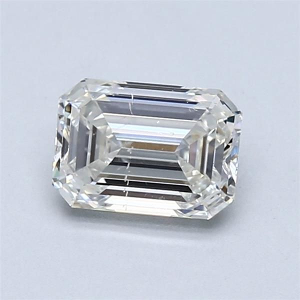 1.02 Carat Emerald Loose Diamond, I, SI2, Super Ideal, GIA Certified | Thumbnail
