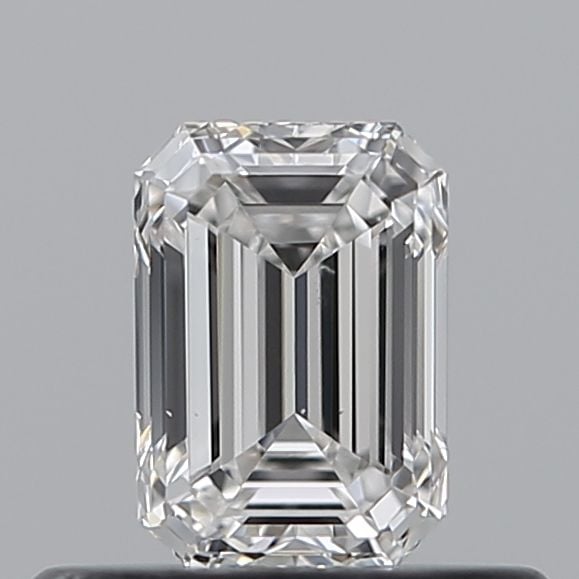 0.41 Carat Emerald Loose Diamond, F, VS2, Super Ideal, GIA Certified