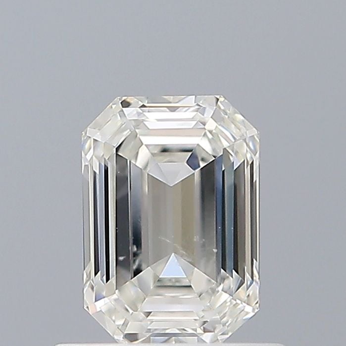 0.70 Carat Emerald Loose Diamond, I, SI1, Ideal, GIA Certified